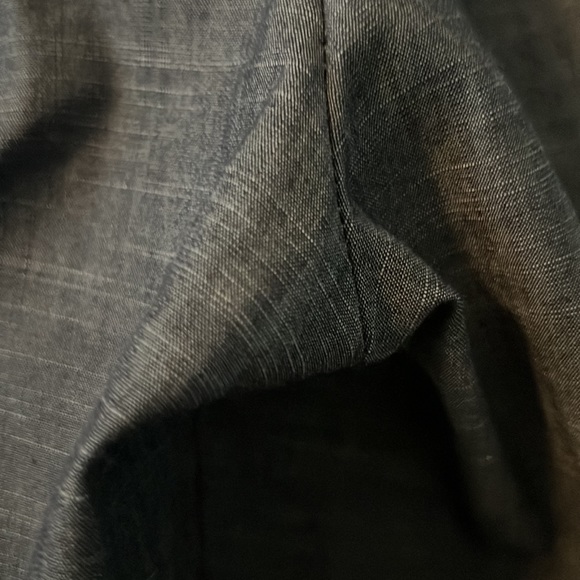 Rafaella trousers size 16 Blue subtle stripes wear to work pants office business - Picture 7 of 11